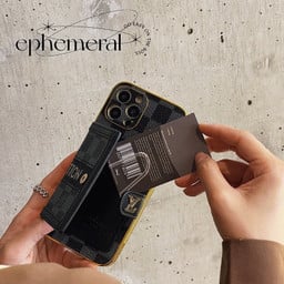 PREMIUM LV NEW VERSION 2.0: IPHONE LEATHER WALLET CASE