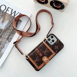 PREMIUM LV NEW VERSION 2.0: IPHONE LEATHER WALLET CASE