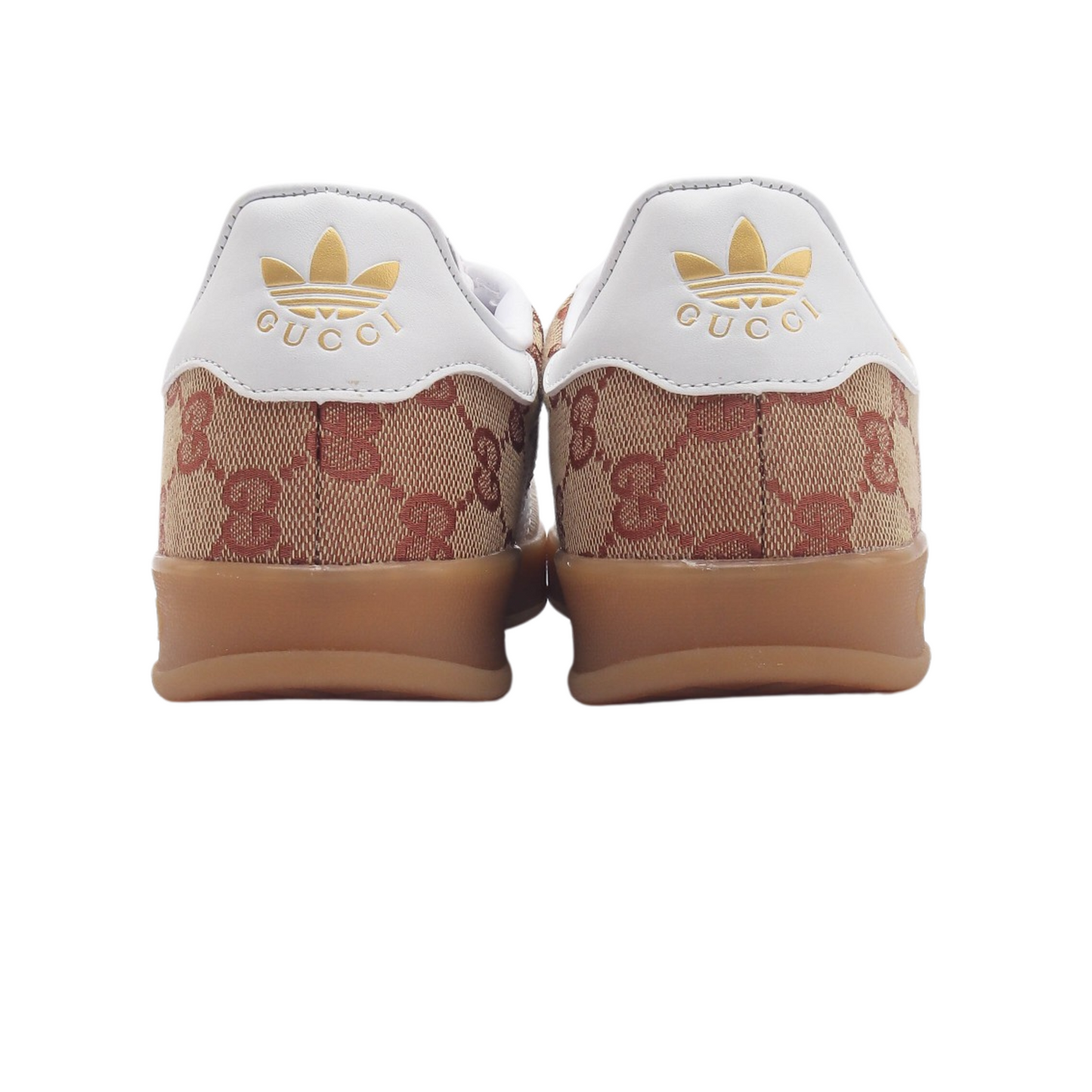Luxury Collab Sneaker White Brown