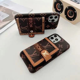 PREMIUM LV NEW VERSION 2.0: IPHONE LEATHER WALLET CASE