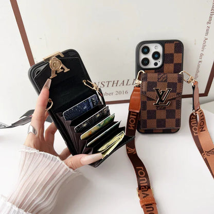 LV Signature Strap Series iPhone Cases